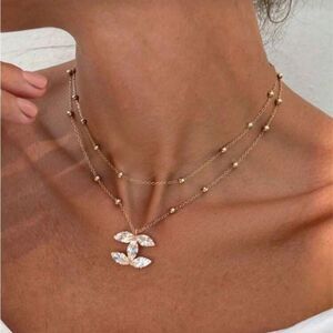 Luxury diamond Necklace M1472